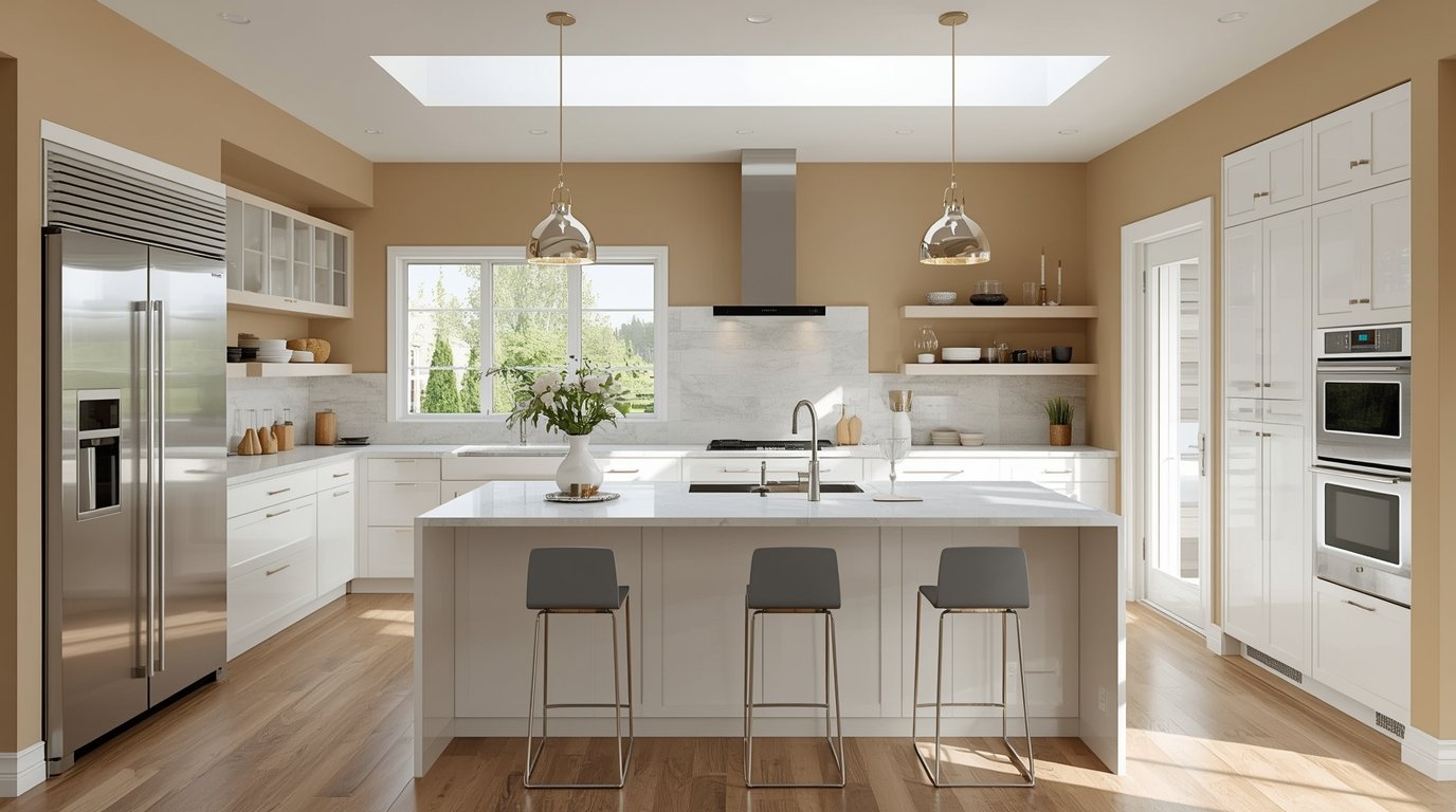 Moderne keukenontwerp door Blixdhuler