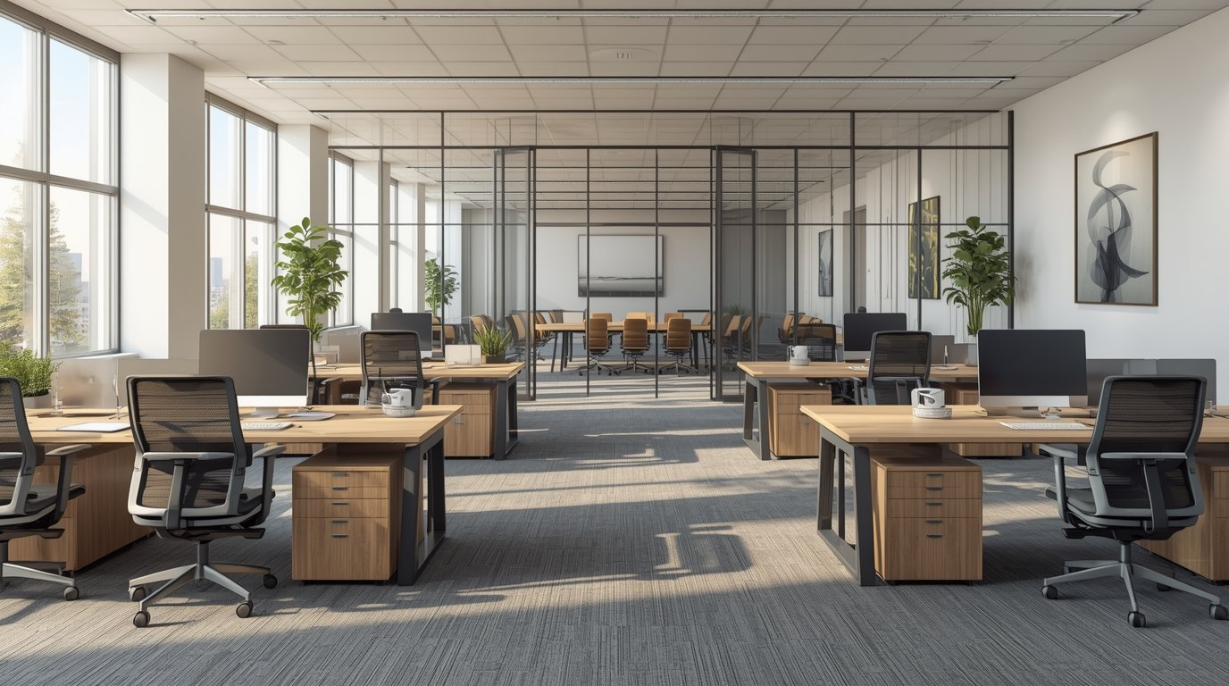 Modern kantoorontwerp door Blixdhuler